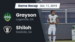 Recap: Grayson  vs. Shiloh  2019