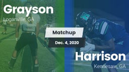 Matchup: Grayson  vs. Harrison  2020