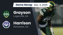 Recap: Grayson  vs. Harrison  2020