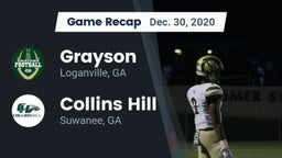 Recap: Grayson  vs. Collins Hill  2020