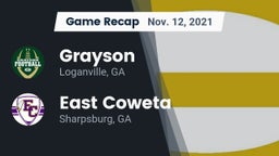 Recap: Grayson  vs. East Coweta  2021