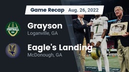Recap: Grayson  vs. Eagle's Landing  2022