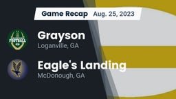 Recap: Grayson  vs. Eagle's Landing  2023