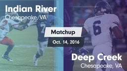 Matchup: Indian River vs. Deep Creek  2016