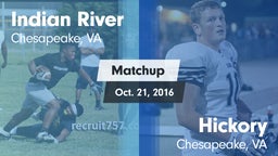 Matchup: Indian River vs. Hickory  2016