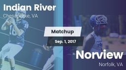 Matchup: Indian River vs. Norview  2017