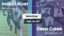 Matchup: Indian River vs. Deep Creek  2017
