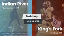 Matchup: Indian River vs. King's Fork  2017