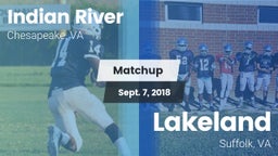 Matchup: Indian River vs. Lakeland  2018