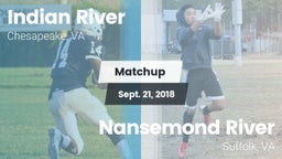 Matchup: Indian River vs. Nansemond River  2018