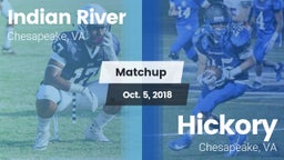 Matchup: Indian River vs. Hickory  2018