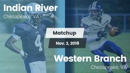 Matchup: Indian River vs. Western Branch  2018