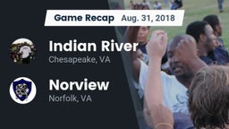 Recap: Indian River  vs. Norview  2018