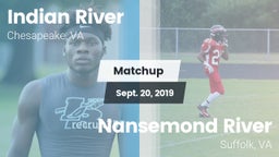 Matchup: Indian River vs. Nansemond River  2019