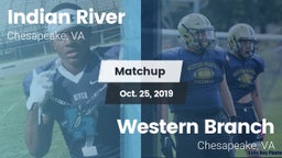 Matchup: Indian River vs. Western Branch  2019