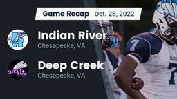 Recap: Indian River  vs. Deep Creek  2022