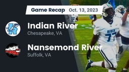 Recap: Indian River  vs. Nansemond River  2023