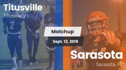 Matchup: Titusville High vs. Sarasota  2019