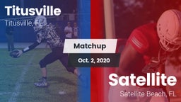 Matchup: Titusville High vs. Satellite  2020