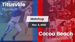 Matchup: Titusville High vs. Cocoa Beach  2020