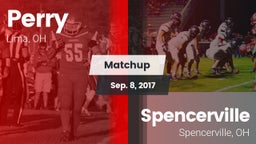 Matchup: Perry vs. Spencerville  2017