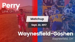 Matchup: Perry vs. Waynesfield-Goshen  2017
