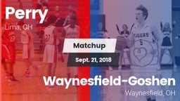 Matchup: Perry vs. Waynesfield-Goshen  2018