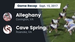 Recap: Alleghany  vs. Cave Spring  2017