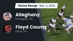 Recap: Alleghany  vs. Floyd County  2018