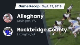 Recap: Alleghany  vs. Rockbridge County  2019