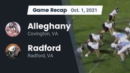 Recap: Alleghany  vs. Radford  2021