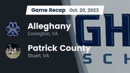 Recap: Alleghany  vs. Patrick County  2023