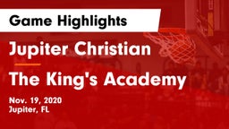 Jupiter Christian  vs The King's Academy Game Highlights - Nov. 19, 2020