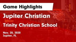 Jupiter Christian  vs Trinity Christian School Game Highlights - Nov. 20, 2020