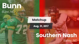 Matchup: Bunn vs. Southern Nash  2017