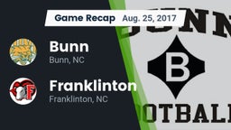 Recap: Bunn  vs. Franklinton  2017