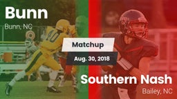 Matchup: Bunn vs. Southern Nash  2018