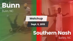 Matchup: Bunn vs. Southern Nash  2019