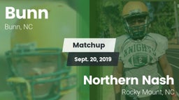Matchup: Bunn vs. Northern Nash  2019
