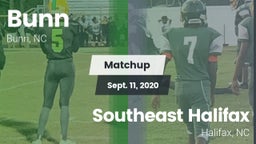 Matchup: Bunn vs. Southeast Halifax  2020