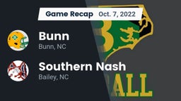 Recap: Bunn  vs. Southern Nash  2022