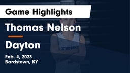 Thomas Nelson  vs Dayton  Game Highlights - Feb. 4, 2023
