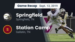 Recap: Springfield  vs. Station Camp 2019
