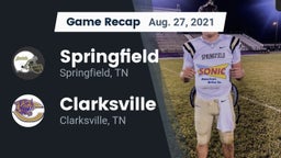 Recap: Springfield  vs. Clarksville  2021