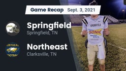 Recap: Springfield  vs. Northeast  2021