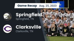Recap: Springfield  vs. Clarksville  2023