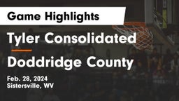 Tyler Consolidated  vs Doddridge County  Game Highlights - Feb. 28, 2024