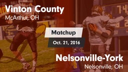 Matchup: Vinton County vs. Nelsonville-York  2016