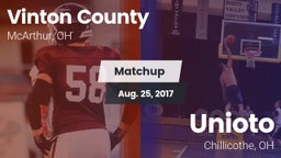 Matchup: Vinton County vs. Unioto  2017