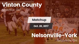 Matchup: Vinton County vs. Nelsonville-York  2017